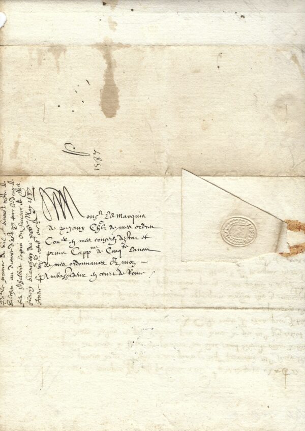 Henri III s'adresse au pape pour le prieuré du Val Saint-Benoit.