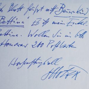 Le peintre expressionniste Otto Dix fait rectifier le titre d'un tableau.