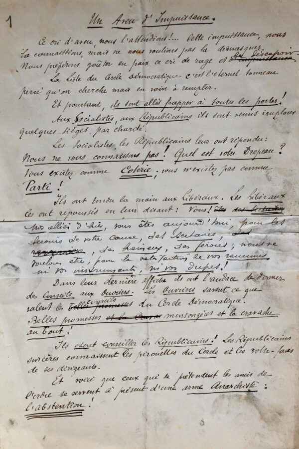 En Isère, Joseph Brenier en appelle au vote socialiste.