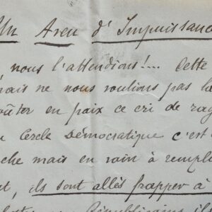 En Isère, Joseph Brenier en appelle au vote socialiste.