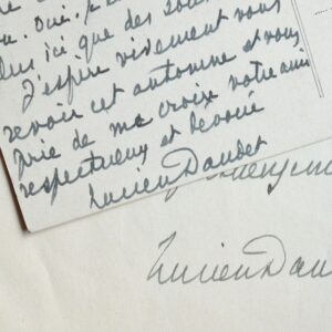 Au château de Chargé, la solitude de Lucien Daudet après la mort de son frère Léon.