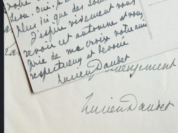 Au château de Chargé, la solitude de Lucien Daudet après la mort de son frère Léon.