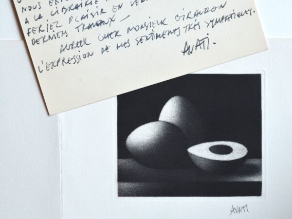 Le graveur Mario Avati expose à la librairie Norberg.