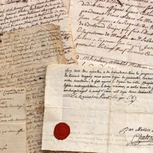 Papiers d'un archidiacre de Foix (Ariège), du début du XIXe.