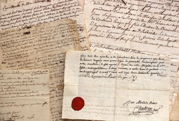 Papiers d'un archidiacre de Foix (Ariège), du début du XIXe.