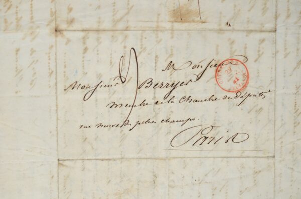 Témoignage sur la situation de l'esclavage en Martinique à la veille de l'abolition.