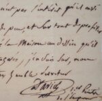 Jacques-Louis David admire le talent de son élève.