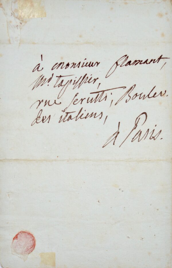 De l'ermitage de JJ Rousseau, Grétry attend des nouvelles de ses pièces.