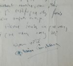 Cendrars dispense ses ordres avant son départ pour l'Afrique