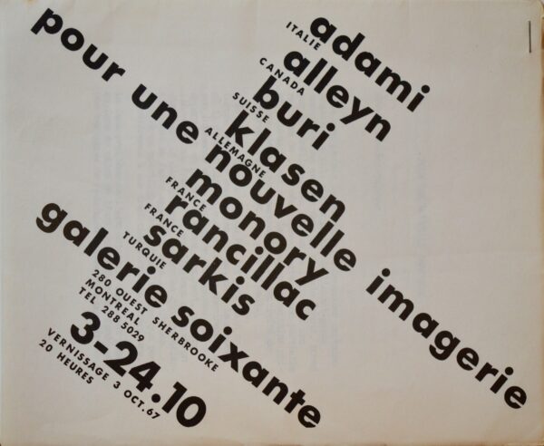 Manuscrits fondateurs du Groupe Européen d'Art Narratif