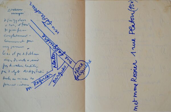 Manuscrits fondateurs du Groupe Européen d'Art Narratif