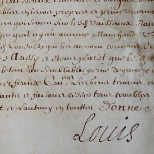 Louis XIV prend des mesures pour le contrôle des marchandises à Smirne