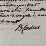 Benjamin Constant se bat contre la censure