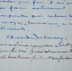 Debussy, malade, ne peut régler ses dettes