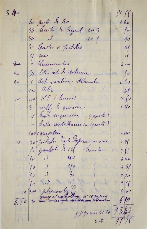 Ordonnances du docteur Émile Coué, l'inventeur de la Méthode Coué