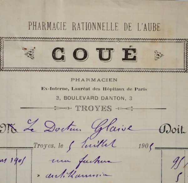 Ordonnances du docteur Émile Coué, l'inventeur de la Méthode Coué