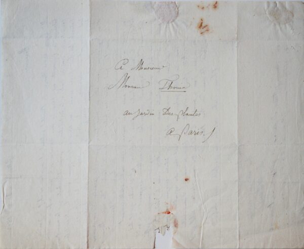 "La Reine d'Angleterre a envoyé à Gottingen la plus grande partie des plantes rares qu'elle cultive "