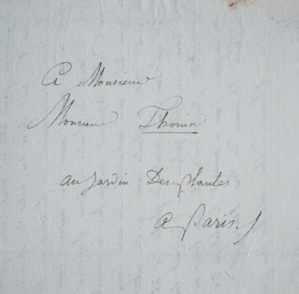 "La Reine d'Angleterre a envoyé à Gottingen la plus grande partie des plantes rares qu'elle cultive "