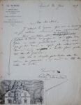 Correspondance de Gaston Tissandier avec Maurice Dreyfous