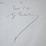 Correspondance de Gaston Tissandier avec Maurice Dreyfous