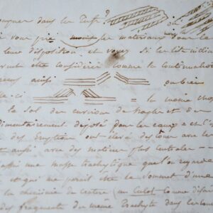 Passionnante lettre sur la théorie des cratères d'élévation et cavités volcaniques de Prévost, en Sicile