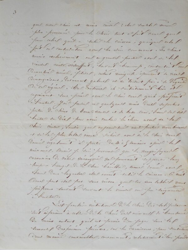 Le vétérinaire Colin parle de la chair du cheval : les prémices des farines animales ?