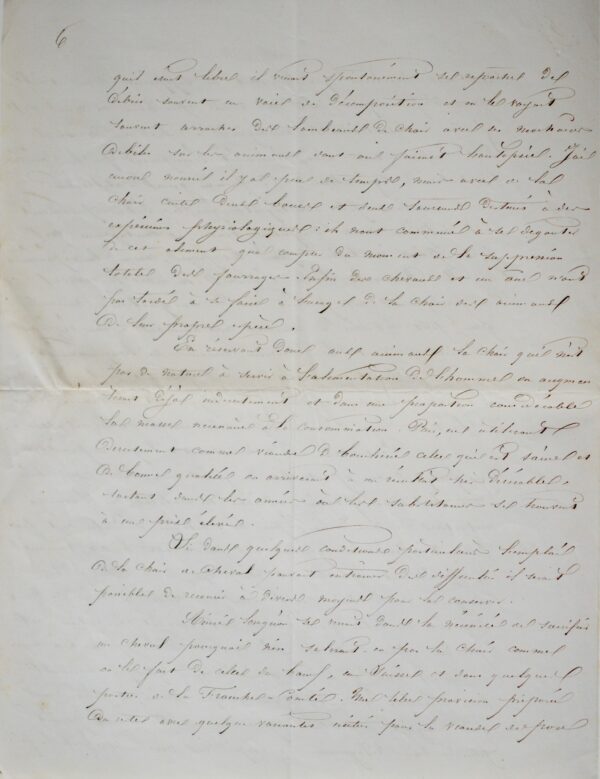 Le vétérinaire Colin parle de la chair du cheval : les prémices des farines animales ?