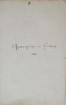 Manuscrit contenant la description des principales essences forestières de la Guadeloupe