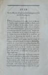 Deux imprimés relatifs à la maladie de la rage, vers 1800 et 1812
