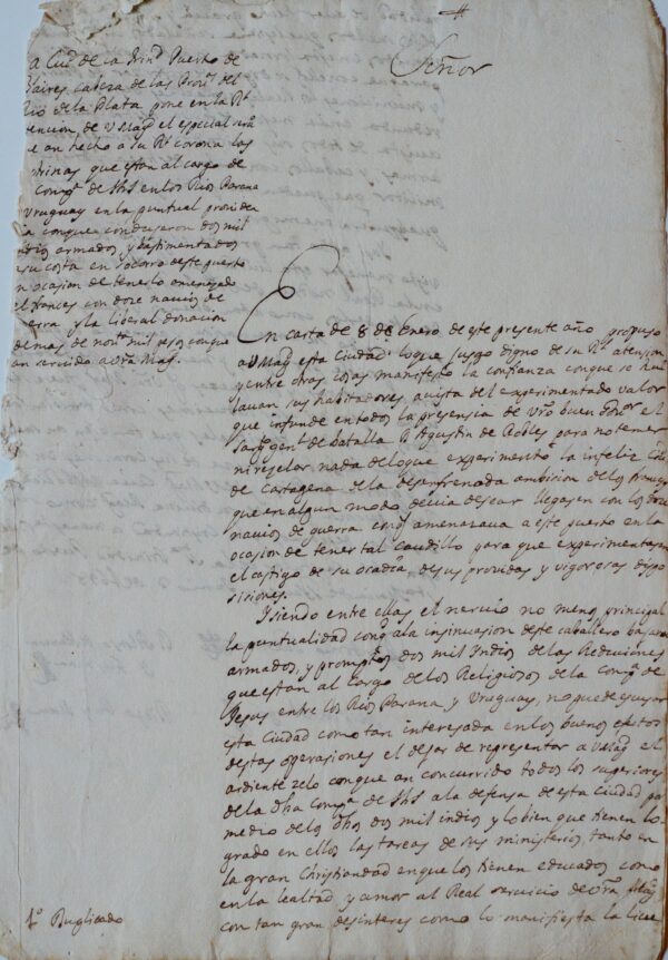 1698 : De la défense de Buenos Aires contre les attaques françaises