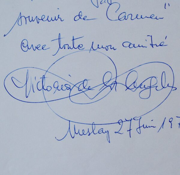 Victoria de los Àngeles interprète Carmen