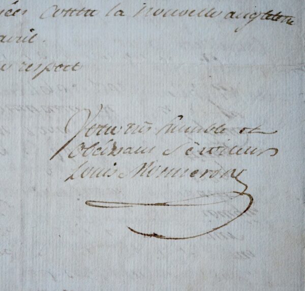 Monneron, la Compagnie des Indes et Madras