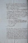 Intéressant document signé par Barbaroux, 1791