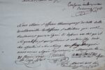 Intéressant document signé par Barbaroux, 1791