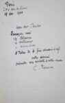 Pissarro commande du matériel pour peindre ses vues du Louvre