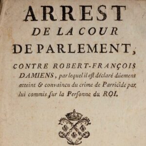 1757 : Damiens tente de tuer Louis XV