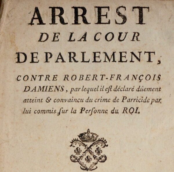 1757 : Damiens tente de tuer Louis XV