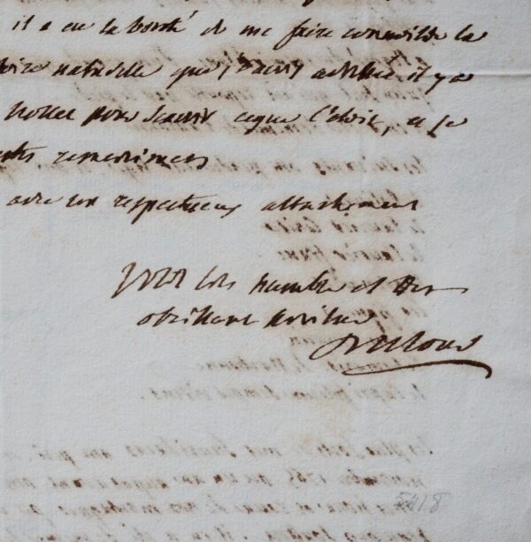 Dutour de Salvert à Duhamel du Monceau