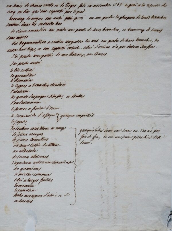 Dutour de Salvert à Duhamel du Monceau