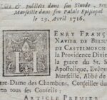 Monseigneur de Belsunce, l’abbé Feraporte et la bulle Unigenitus