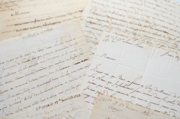 Très intéressantes lettres de navigateurs et négociants bretons, aux Indes