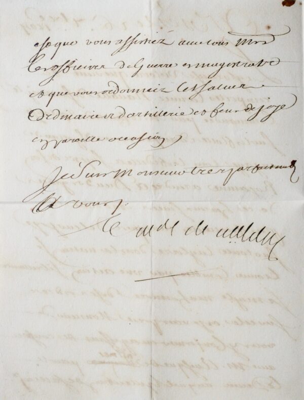 Le Maréchal de Villars célèbre la grande victoire navale de Vélez-Málaga