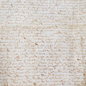 Testament sur parchemin de Pierre de Louet de Murat