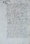 Testament sur parchemin de Pierre de Louet de Murat