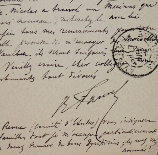 Fauvel et son travail d'entomologiste