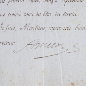 Amelot ordonne un rétablissement du commerce du blé, à Tours