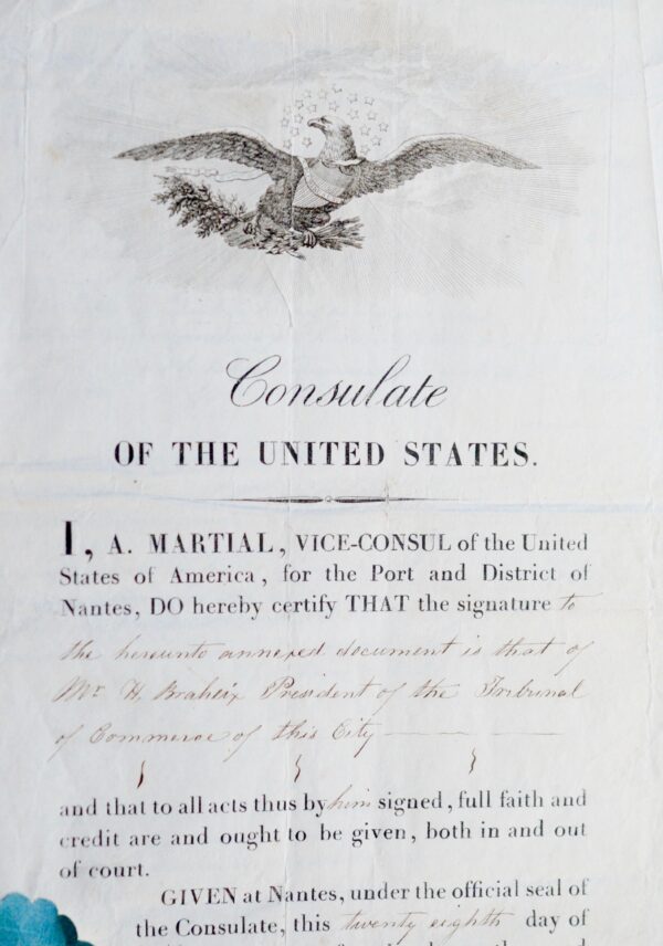Litiges financiers entre la Nouvelle-Orléans et Nantes, en 1845