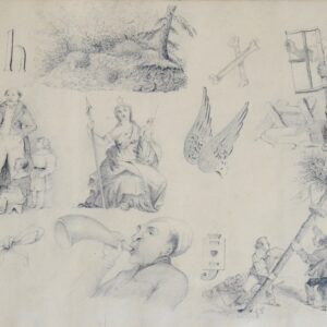 Album de rébus et de dessins du XIXeme siècle