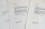 Belle lettre d'André Masson à Tony Curtis