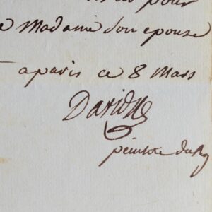 Jacques-Louis David peint Madame de Sorcy-Thélusson